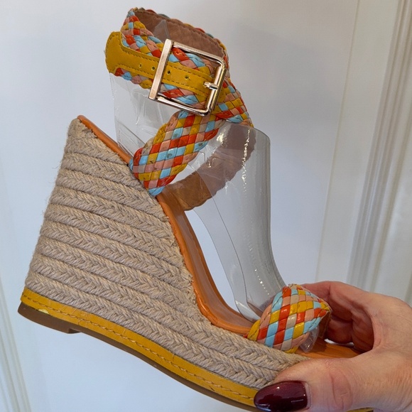 Madden Girl platform Wedge Espadrille Sandals - Picture 5 of 6